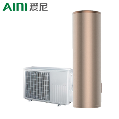 爱尼(AINI) 空气能热水器 75度高温热水 家用分体式机无线控制空气能热水器